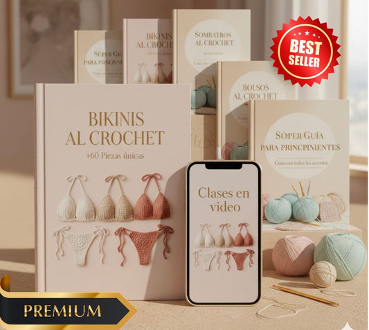Bikinis al Crochet: +60 Piezas unicas